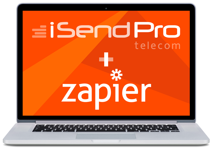 app iSendPro Telecom sur Zapier pour vos campagnes SMS Marketing et notifications SMS